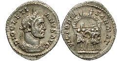 1 Argenteus Empire romain (27BC-395) Argent Dioclétien (244-311)