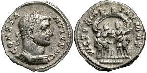 1 Argenteus Empire romain (27BC-395) Argent Constantin I (272 - 337)