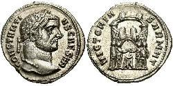 1 Argenteus Römische Kaiserzeit (27BC-395) Silber Konstantin I (272 - 337)