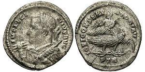 1 Argenteus Roman Empire (27BC-395) Silver Licinius I (265-324)