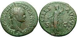 1 As Imperio romano (27BC-395) Bronce Domiciano (51-96)