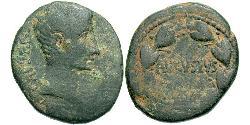 1 As Empire romain (27BC-395) Bronze Augusto (63BC- 14) 