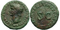 1 As Empire romain (27BC-395) Bronze Germanicus (15 BC-19AD) 
