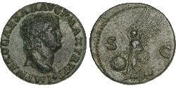 1 As Empire romain (27BC-395) Bronze Néron (37- 68)