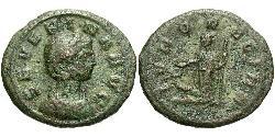 1 As Roman Empire (27BC-395) Bronze Ulpia Severina (?-?)
