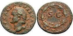 1 Асс Римская империя (27BC-395) Орихалк Тит (39-81)