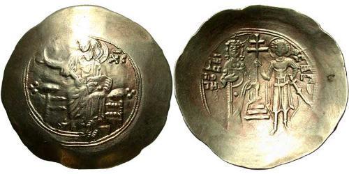 1 Aspron trachy Byzantinisches Reich (330-1453) Elektrum Johannes II. Komnenos (1087-1143)