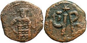 1 Assarion Византийская империя (330-1453) Бронза 