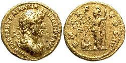 1 Aureus Empire romain (27BC-395) Or Hadrien (76 - 138) 