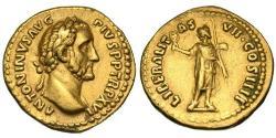 1 Aureus Empire romain (27BC-395) Or Antonin le Pieux  (86-161)