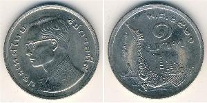 1 Baht 泰国 銅/镍 