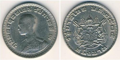 1 Baht 泰国 銅/镍 