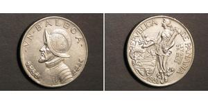 1 Balboa Panama Argent Vasco Núñez de Balboa (1475 – 1519)