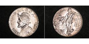 1 Balboa Panamá Argento Vasco Núñez de Balboa (1475 – 1519)