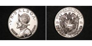 1 Balboa Panamá Plata Vasco Núñez de Balboa (1475 – 1519)