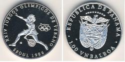 1 Balboa Panama Silber 