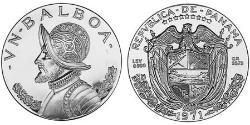 1 Balboa Panama Silber Vasco Núñez de Balboa (1475 – 1519)