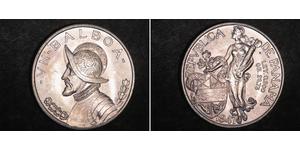 1 Balboa Panama Silber Vasco Núñez de Balboa (1475 – 1519)