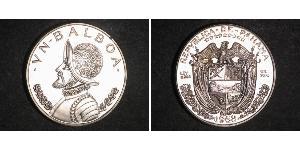 1 Balboa Panama Silber Vasco Núñez de Balboa (1475 – 1519)
