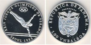 1 Balboa Panama Silber 
