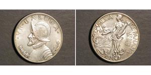 1 Balboa Panama Silber Vasco Núñez de Balboa (1475 – 1519)
