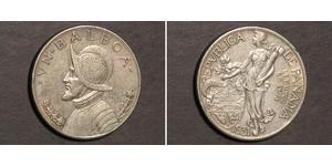 1 Balboa Panama Silber Vasco Núñez de Balboa (1475 – 1519)
