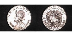 1 Balboa Panama Silber Vasco Núñez de Balboa (1475 – 1519)