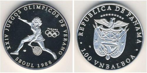 1 Balboa Panama Silber 