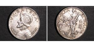 1 Balboa Republic of Panama Silver Vasco Núñez de Balboa (1475 – 1519)