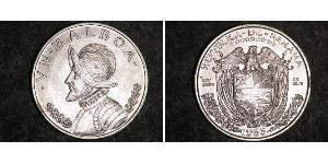 1 Balboa 巴拿马 銀 瓦斯科·努涅斯·德·巴尔沃亚