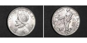 1 Balboa 巴拿马 銀 瓦斯科·努涅斯·德·巴尔沃亚