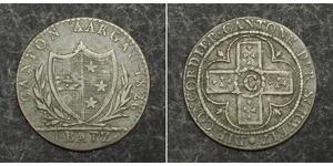 1 Batz Suisse Billon Argent 