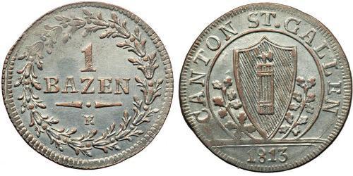 1 Batz Schweiz Silber 