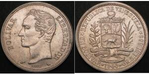 1 Bolivar Venezuela Plata 