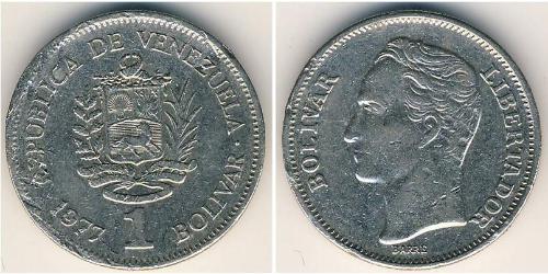 1 Bolivar 委內瑞拉 镍 