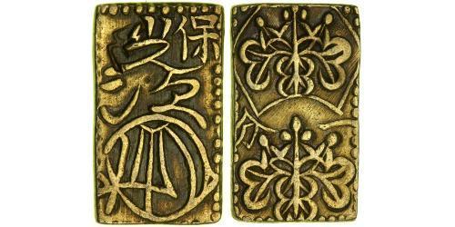 1 Bu Shogunato Tokugawa (1600-1868) Oro 