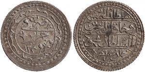 1 Budju Algeria (1962 - ) Plata Mahmud II
