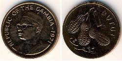 1 Butut Gambia (1965 - ) Bronce 