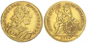 1 Carolin Elettorato di Baviera (1623 - 1806) Oro 