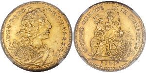 1 Carolin Бавария (курфюршество) (1623 - 1806) Золото 