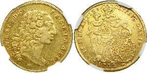 1 Carolin Бавария (курфюршество) (1623 - 1806) Золото 