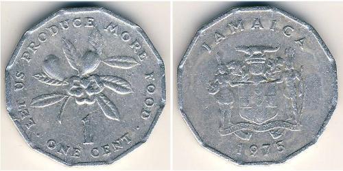 1 Cent Giamaica (1962 - ) Alluminio 