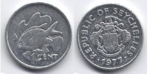 1 Cent Seychelles (1976 - ) Aluminium 