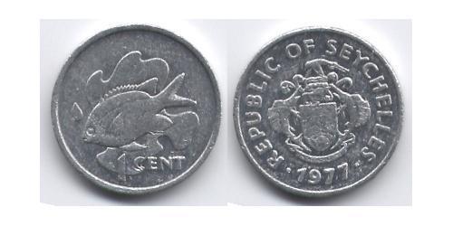 1 Cent Seychelles (1976 - ) Aluminium 