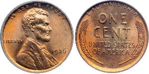 1 Cent Estados Unidos de América (1776 - ) Bronce Abraham Lincoln (1809-1865)