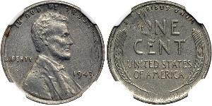 1 Cent Estados Unidos de América (1776 - ) Bronce Abraham Lincoln (1809-1865)