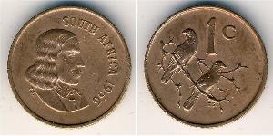 1 Cent Sudáfrica (1910 - ) Bronce 
