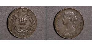 1 Cent Terranova y Labrador Bronce Victoria (1819 - 1901)