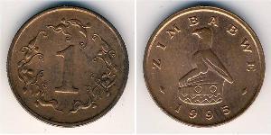 1 Cent Zimbabue (1980 - ) Bronce 