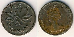 1 Cent Canada Bronze Elizabeth II (1926-2022)
